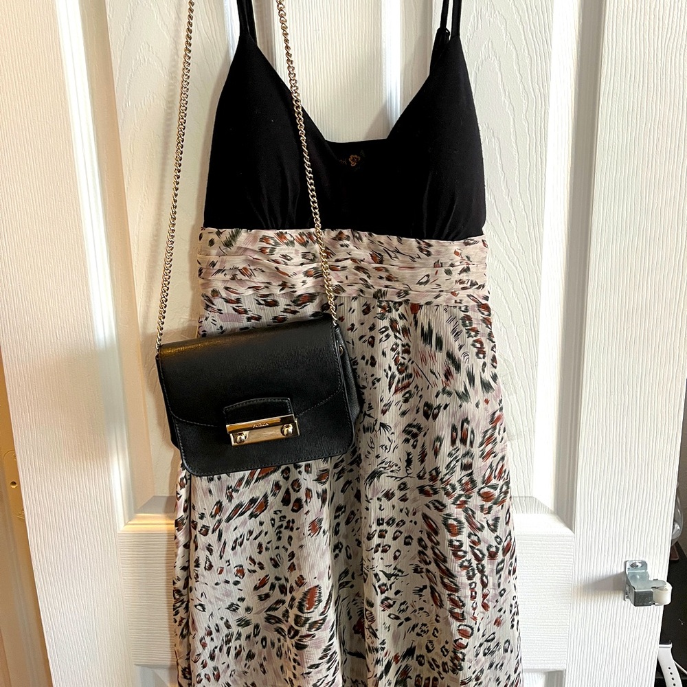 Guess Leopard Cheetah Cocktail Dress